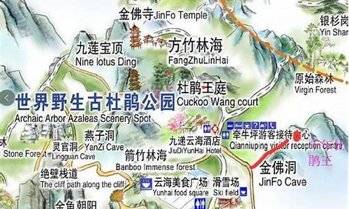 重庆到金佛山路线地图_重庆到金佛山路线地图查询