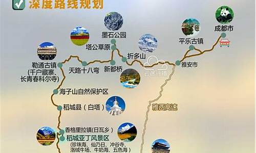 丽江旅游路线图_丽江旅游路线图手绘
